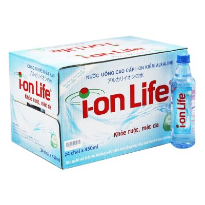 Thùng nước suối Ion Life 330ml