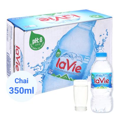 Thùng Nước suối LaVie chai nhỏ 350ml