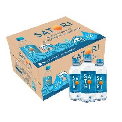 Nước suối Satori chai nhỏ 350ml