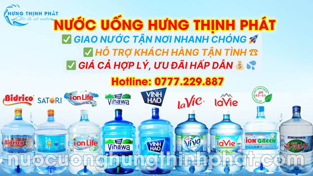 Đại lý giao nước uống Hưng Thịnh Phát