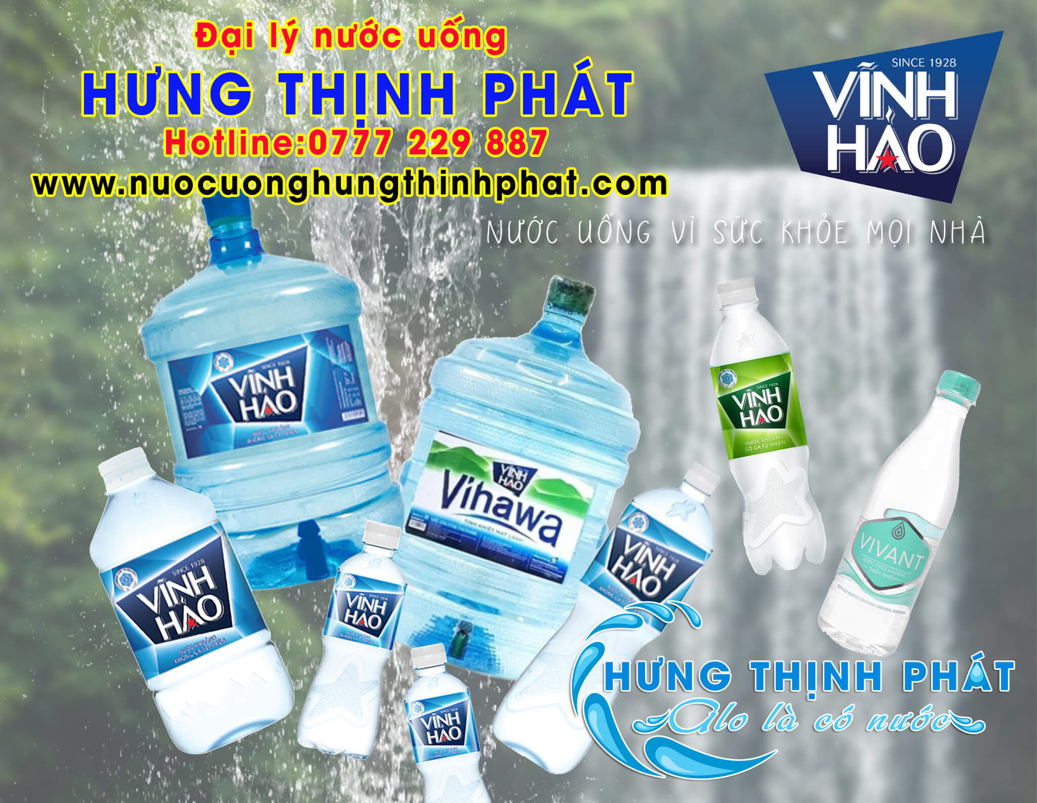 Đại lý Vĩnh Hảo chính hãng ở quận Bình Tân gần đây - Hưng Thịnh Phát Water
